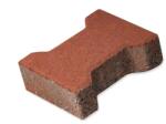 Petra Pavaje Pavaj autoblocant, cu cant, beton, rosu, 20 x 16.5 x 6 cm Petra Pavaje