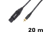 Thunder Germany CX54-20m jelkábel (RCA - XLR mama) - thundergermany