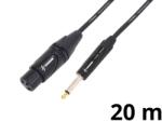 Thunder Germany CX40-20 mikrofonkábel (6, 3 mm Jack - XLR mama) - (20 m) - thundergermany