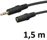 Thunder Germany SC90-1, 5 sztereo jelkábel (3, 5 mm Jack papa - 3, 5 mm Jack mama) - (1, 5 m) - thundergermany