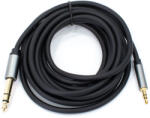 Thunder Germany AU001-30 sztereo jelkábel (3, 5 mm Jack - 6, 3 mm Jack) - (3 m) - thundergermany