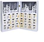 Solight LED-es adventi naptár, 8x Led, 40x30cm, 2x AAA (1V244)