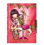 Santoro Gorjuss Carousel zárható jegyzetfüzet (5018997635919)