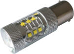 Autoledky Cree LED auto bec LED BA15s P21W Canbus alb (217)