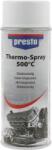 PRESTO Spray vopsea alba termorezistenta PRESTO Thermo-Spray 500°C 400ml (428740)