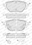 FERODO set placute frana, frana disc FERODO PREMIER ECO FRICTION FDB5125 (FDB5125)