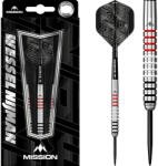 Mission Darts dart szett steel Mission Wessel Nijman 25gr, 95% gravírozott