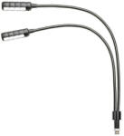 WorldMix Adam Hall Stands SLED 2 ULTRA BNC gégenyakas keverőpult lámpa