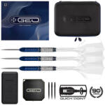 Harrows dart szett steel Harrows Geo Parallel, Quick Point, 23gr, 90% Gravírozott