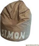  Babzsák csepp , kültéri névvel - Válassz méretet! sötétbarna (bzscskp05)