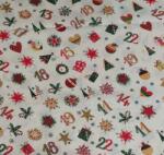  Pamutvászon advent (pamut54)
