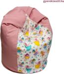  Utolsó darab-Babzsák csepp XL-mályva pille lányok (bcsmpl36)