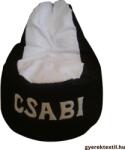  Babzsák háttámlás, névre szóló, felnőtt XL egyéb szín (bzsfhnsz03)