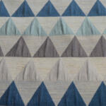  Sötétítő dekorfüggöny - Delta kék (sotetito18)