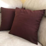  Díszpárna 40 x 40 cm csokibarna (diszpacsb01)