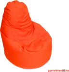  Babzsák háttámlás- narancs (Többféle méret) (bzsh39)