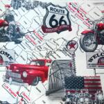  Lakástextil amerikai autó (lakastex68)