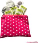  Ökotasak- nasinak, kávénak, teának Pink pötty (okotasak02)