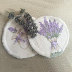  Arctisztító pamacs levendula mintával (2 db-os) Levendula 3 (okoarcko01)