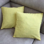  Díszpárna 40 x 40 cm pasztell sárga (diszpaps01)