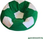  Babzsák foci zöld-fehér (bzsfzf89)
