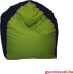  Babzsák Vízcsepp XXL- kiwizöld - fekete (bzsxxl03)