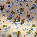  Pamutvászon méhecskék (pamut14)