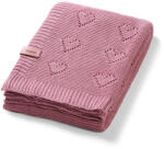 BABYONO Kötött Bambusz Takaró Rózsaszín 75x100 Cm