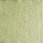 Ambiente Elegance green Pearl Dombornyomott Papírszalvéta 40X40cm, 15db-os