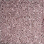 Ambiente Elegance Pearl Pink Dombornyomott Papírszalvéta 40X40cm, 15db-os