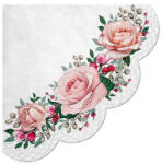 PAW gorgeous Roses Papírszalvéta 32cm, 12 db-os