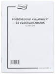 Nyomell Egészségügyi nyilatkozat és vizsgálati adatok 8 lapos füzet (C.3151-2/A) - polusirodaszer