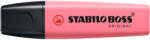 STABILO Szövegkiemelő 2-5mm, vágott hegyű, STABILO Boss original Pastel cseresznyevirág (70/150)