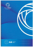 BLUERING Spirálfüzet A4, 70lap, Bluering® vonalas (BLUER70VON) - polusirodaszer