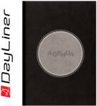 Dayliner Határidőnapló Central A5 napi, fehér lapokkal fekete - szürke Dayliner 2026 (DL6AG-CEFA5NA-FS) - polusirodaszer