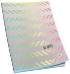 Connect Füzet A4, 40lap, kockás 80g. papír, glitteres Connect (C-3830003694794)