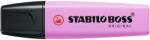 STABILO Szövegkiemelő 2-5mm, vágott hegyű, STABILO Boss original Pastel málna (70/158)