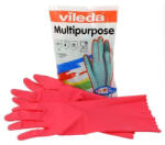 Vileda Gumikesztyű M háztartási Multipurpose Vileda piros_100153 (VI100153) - polusirodaszer