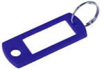  Kulcsjelölő címke beírós sötétkék - polusirodaszer