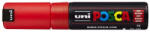 uni Dekormarker 4, 5-5, 5mm, Uni-Posca PC-7M piros (2UPC7MP) - polusirodaszer