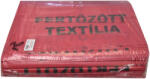  Hulladékgyűjtő zsák „Fertőzött textília 400 + 2 x 180 x 1100 mm piros - polusirodaszer