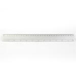 BLUERING Vonalzó 30cm, alumínium Bluering® (EG3L09) - polusirodaszer