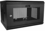 StarTech - 2 oszlopos, 6U magas fali hálózati szekrény 1U magas polccal, 19" - RK616WALM (RK616WALM)