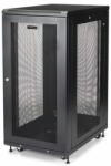 StarTech - 4 oszlopos 24U szerver rack szekrény, zárható 19" - RK2433BKM (TÚLMÉRETES ÁRU) (RK2433BKM)