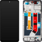 Oppo LCD kijelző modul Oppo A79-hez, fekete, üvegfólia