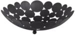 Zeller gyümölcstál, fém, 29x8, 5 cm, fekete (ZE-27412-988210454)