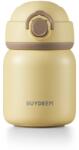 Buydeem TAN200 termosz, 200ml, hőszigetelés, retro design, Mellow Yellow (TAN200-MY)