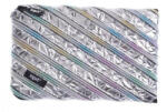 ZIPIT Penar cu fermoar, ZIPIT Metallic Jumbo - gri (ZP-194109) - roua Penar