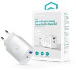 DEVIA Ultra1 22W PD+QC+Apple Watch 2in1 hálózati gyorstöltő adapter - fehér - coolmobile