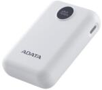 ADATA C100 Digital Display 10000mAh PowerBank White (PC10022-12WH) - pcland